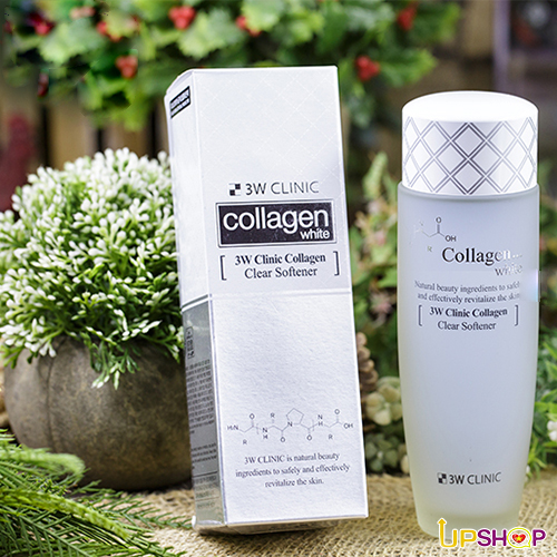 Nước hoa hồng 3W Clinic Collagen White