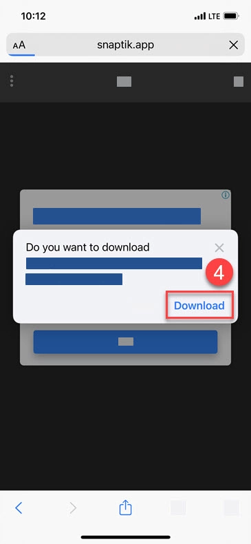 Nhấn nút Download ở hộp thoại Do you want to download